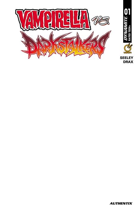 Vampirella Vs Darkstalkers Special #1  | One Shot  F Blank Authentix Var