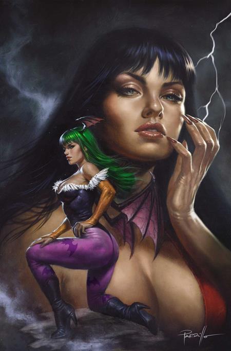 Vampirella Vs Darkstalkers Special #1  | One Shot  H Lucio Parrillo Ltd Virgin Var