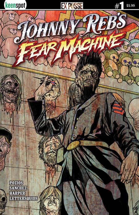 Johnny Rebs Fear Machine #1  B Alex Sanchez Var