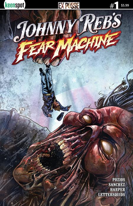 Johnny Rebs Fear Machine #1  C Bryan Silverbax  Var