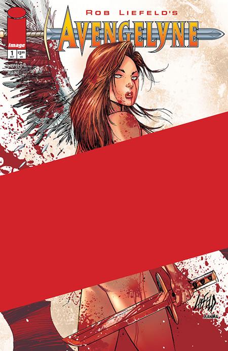Avengelyne #1  B Rob Liefeld Nsfw Polybagged Var