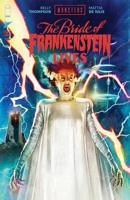 Universal Monsters Bride Of Frankenstein Lives #1 (Of 4) B Joshua Middleton Var - Image
