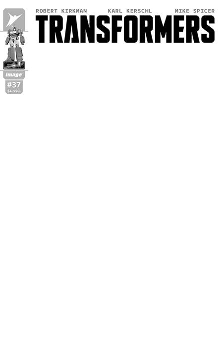 Transformers #37  G Blank Sketch Var