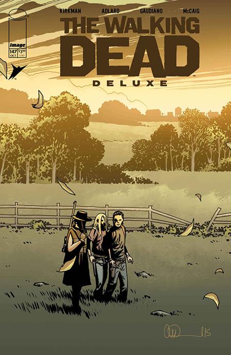 Walking Dead Deluxe #147  B Charlie Adlard & Dave Mccaig Var