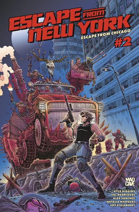 Escape From New York Escape From Chicago #2  B James Stokoe Var