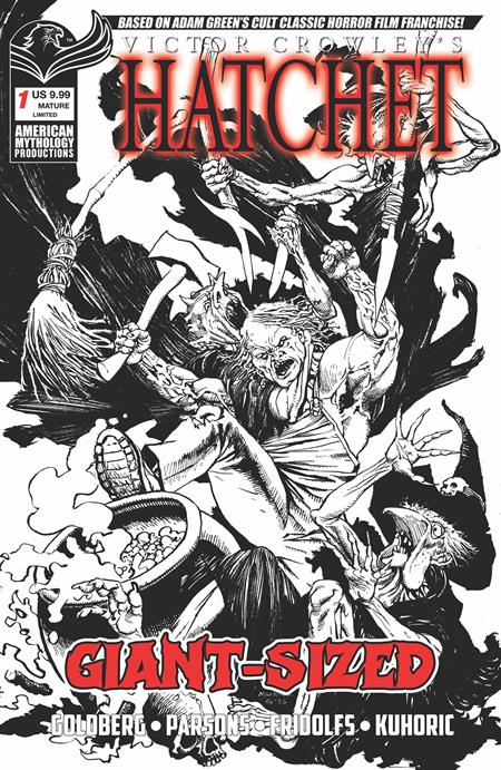 Giant Sized Hatchet Halloween #1  | One Shot  F Roy Allan Martinez Limited B&w Var