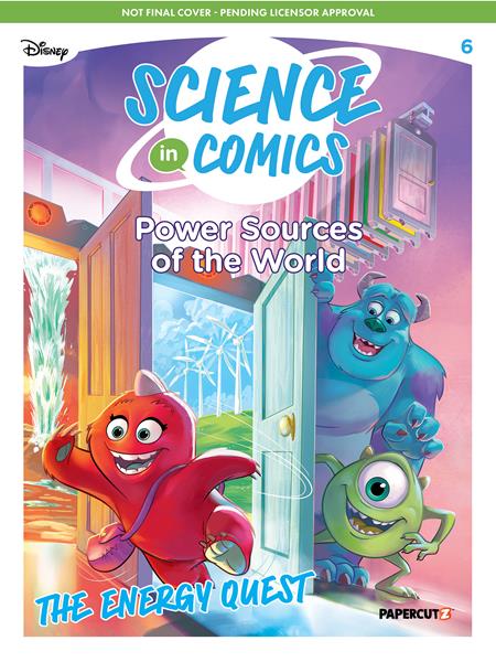 Disney Science In Comics  | Hardcover Power Sources Of The World