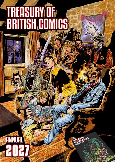 Treasury Of British Comics Annual 2027  | Hardcover - Graphic Novels - Image - Pop Weasel
