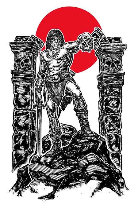 Conan The Barbarian Tides Of The Tyrant King #2 (of 4)  F Micah Ulrich Virgin Foil Var