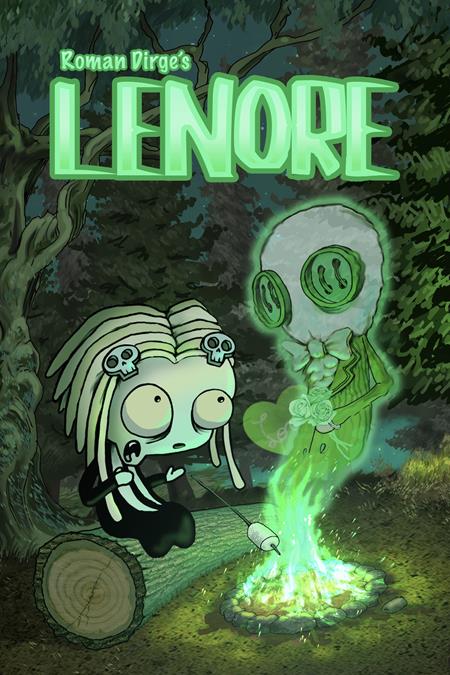 Lenore Ghost Story #1 Sdcc Exclusive Roman Dirge Glow In The Dark Var