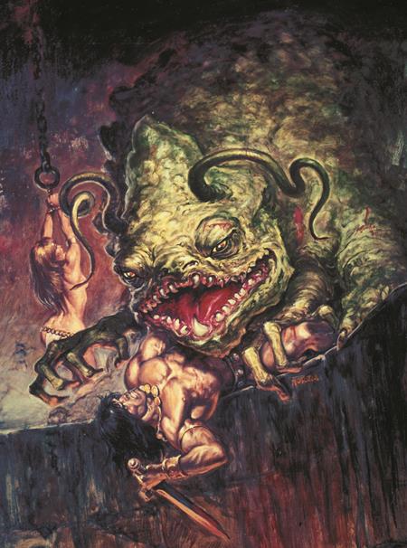Savage Sword Of Conan Reforged #7  D Earl Norem Virgin Cardstock Var