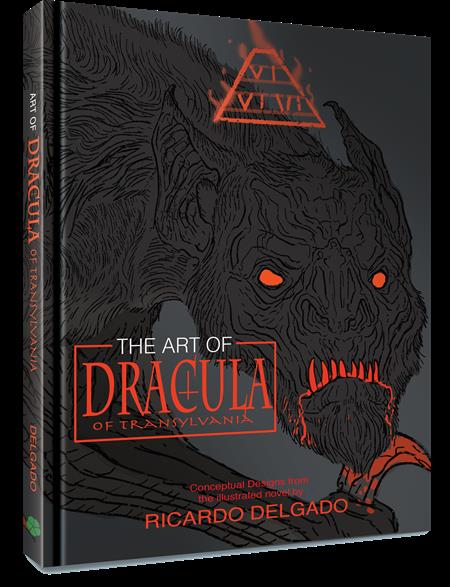 Art Of Dracula Of Transylvania  | Hardcover image