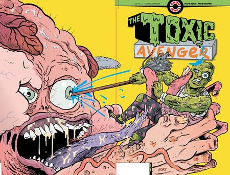 Toxic Avenger #2 (of 5)  B 3 Copy Matt Bors Wraparound Unlock Var image