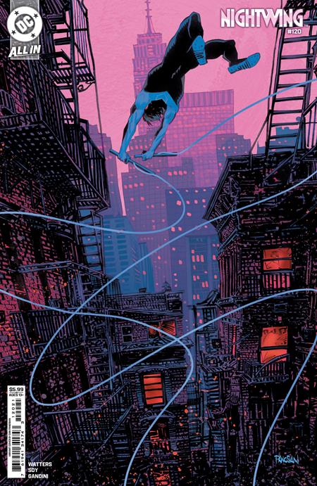 Nightwing #120  B Dan Panosian Card Stock Var image