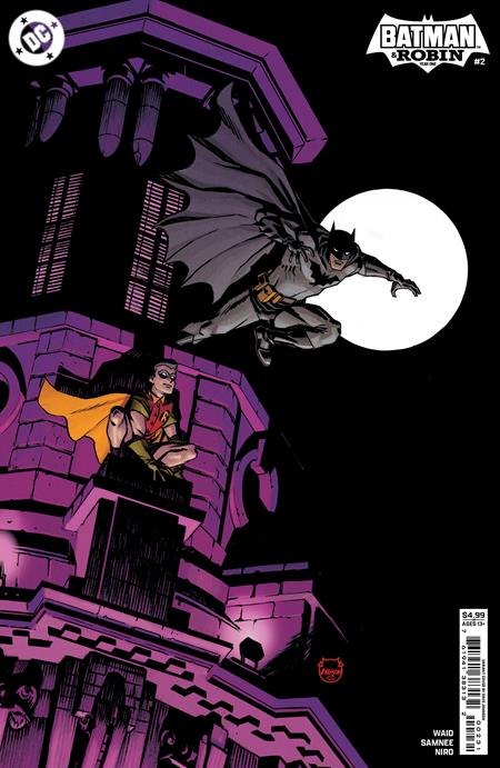 Batman And Robin Year One #2 (of 12)  C Dave Johnson Card Stock Var image