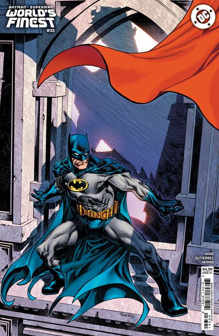 Batman Superman Worlds Finest #33  B Tom Raney Card Stock Var image