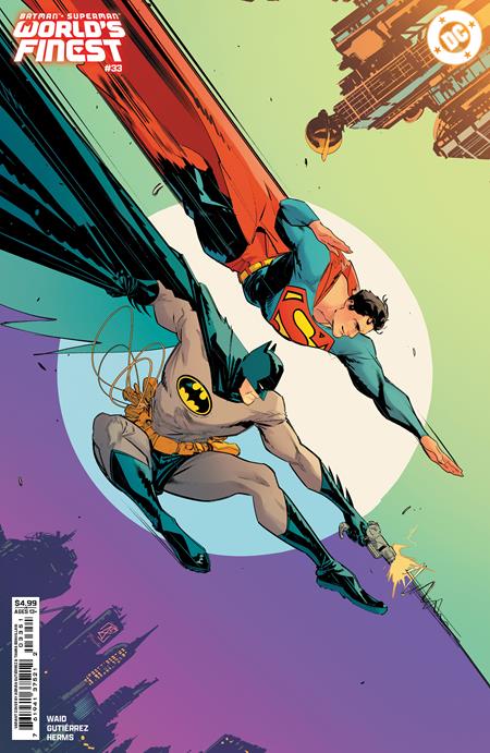 Batman Superman Worlds Finest #33  C Adrian Gutierrez Card Stock Var image