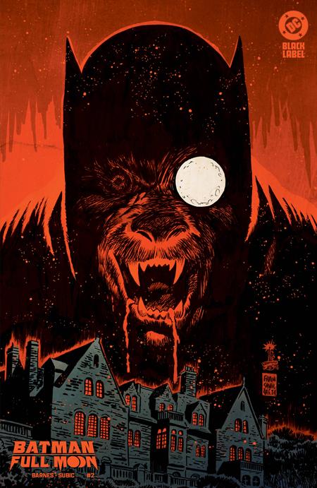 Batman Full Moon #2 (of 4)  B Francesco Francavilla Card Stock Var image