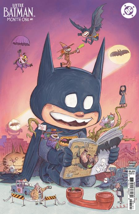 Little Batman Month One #1 (of 4)  B Patrick Ballesteros Card Stock Var image