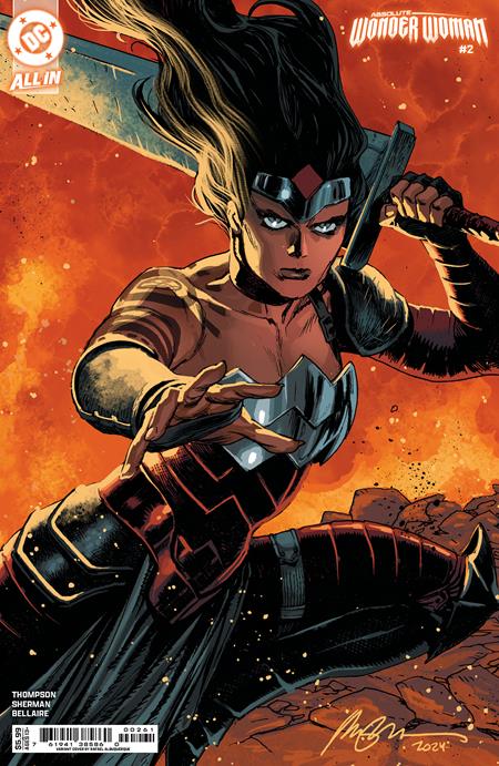 Absolute Wonder Woman #2  F Rafael Albuquerque Card Stock Var image