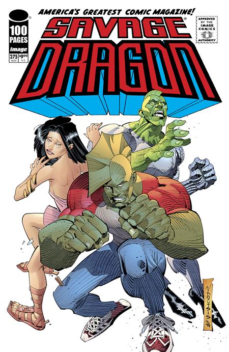 Savage Dragon #275  C Nikos Koutsis Var image