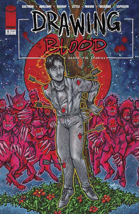 Drawing Blood #8 (of 12)  A Kevin Eastman image