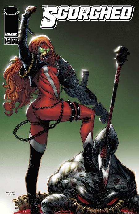 Spawn Scorched #36  B Von Randal Var image