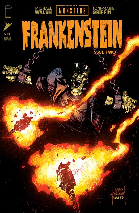 Universal Monsters Frankenstein #2 (of 4) Second Printing image