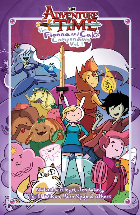 Adventure Time  | Hardcover Vol 1 The Fionna And Cake Compendium Direct Market Exclusive image