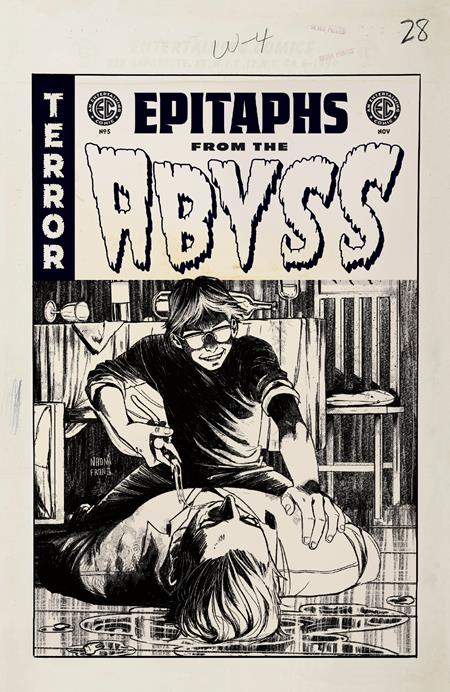 Ec Epitaphs From The Abyss #5 (of 12)  D Inc 1:20 Naomi Franq B&w Artist Edition Var image