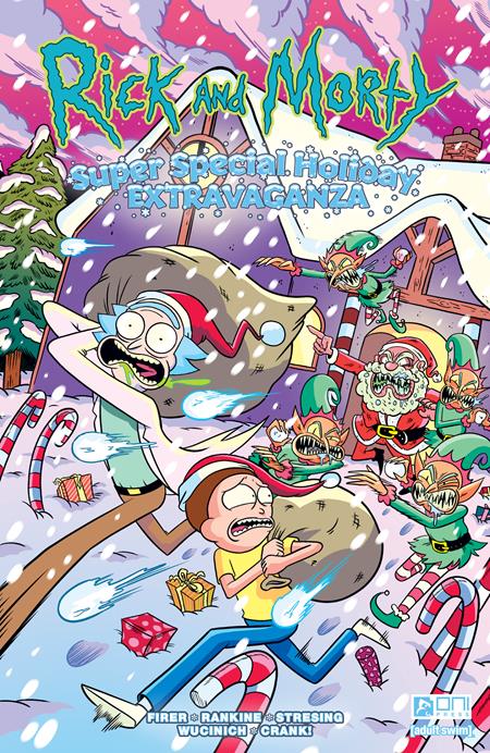 Rick And Morty Super Special Holiday Extravaganza #1  | One Shot  C Marc Ellerby Var image