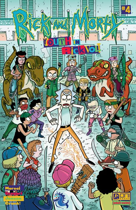 Rick And Morty Youth In Rickvolt #4 (of 4)  A Tony Gregori image