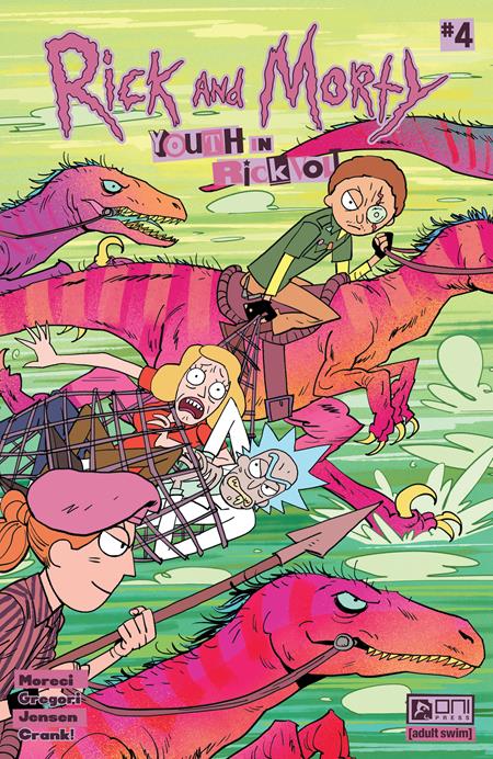 Rick And Morty Youth In Rickvolt #4 (of 4)  B Brahm Revel Var image