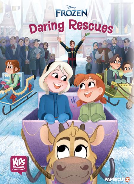 Disneys Frozen Daring Rescues  | Hardcover image