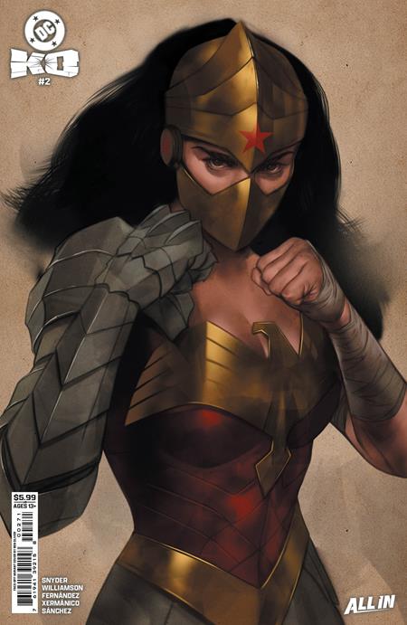 DC K.o. #2 (of 5)  H Ben Oliver Face-off Card Stock Var