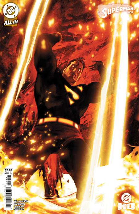 Superman #32  C Sebastian Fiumara Card Stock Var (dc K.o.)