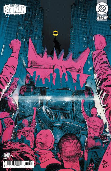 Absolute Batman #14  D Inc 1:25 Clay Mann & Seth Mann Card Stock Var