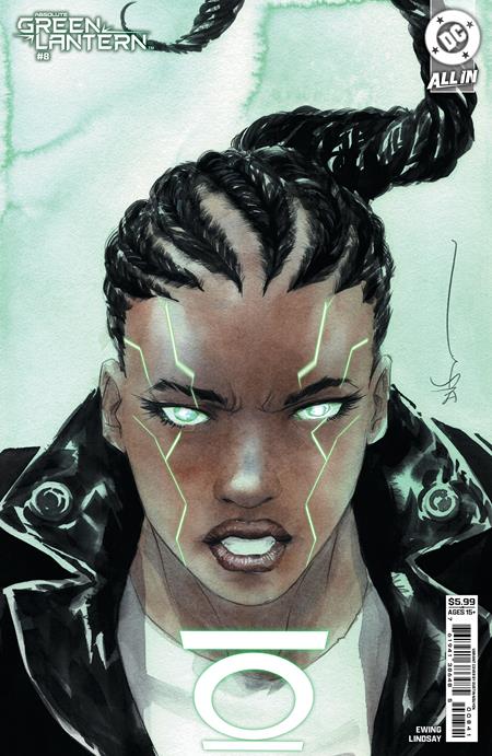 Absolute Green Lantern #8  D Dustin Nguyen Card Stock Var