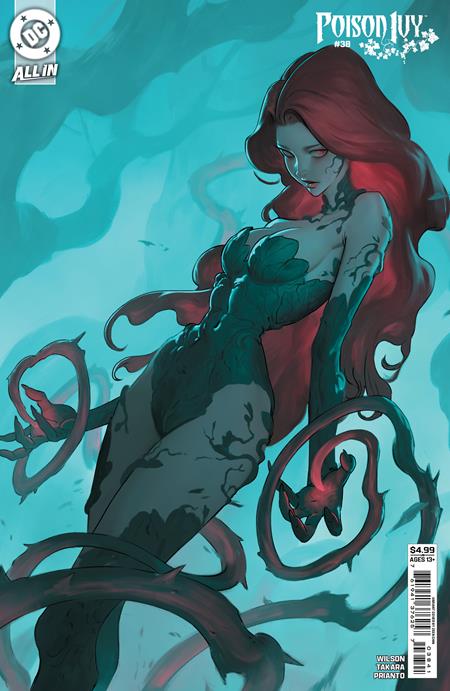 Poison Ivy #38  D Zeen Chin Card Stock Var