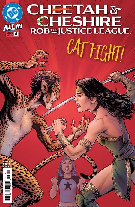 Cheetah And Cheshire Rob The Justice League #4 (of 6)  A Nicola Scott