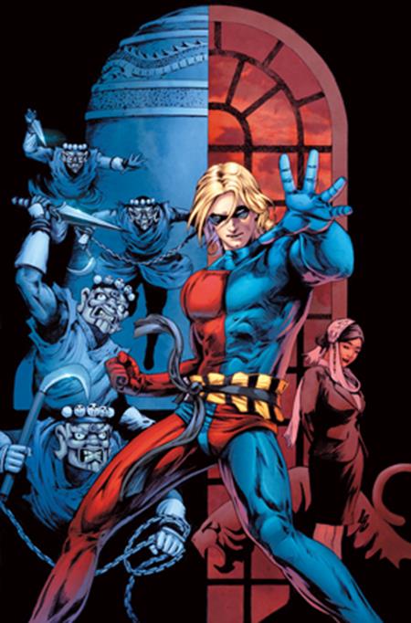 Peter Cannon Thunderbolt #1  E Jonathan Lau Metal Virgin Var