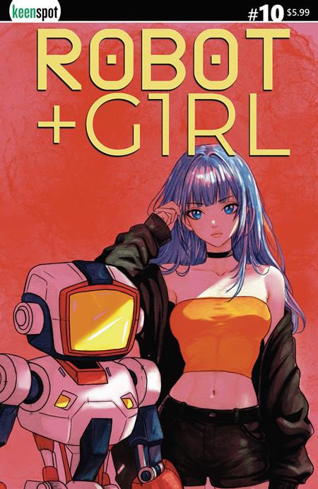 Robot + Girl #10  B Courtney Costello Var