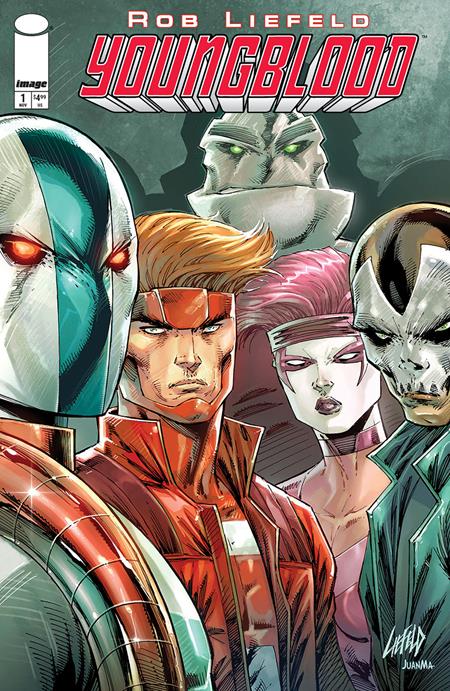 Youngblood #1 (2025)  A Rob Liefeld Polybagged & Collectible Card