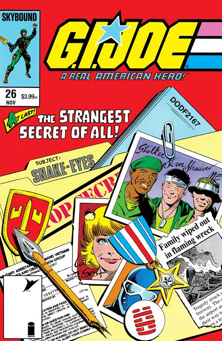 Gi Joe A Real American Hero #26 Hama Files Edition  A Mike Zeck & Bob Wiacek