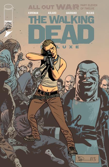 Walking Dead Deluxe #125  B Charlie Adlard & Dave Mccaig Var
