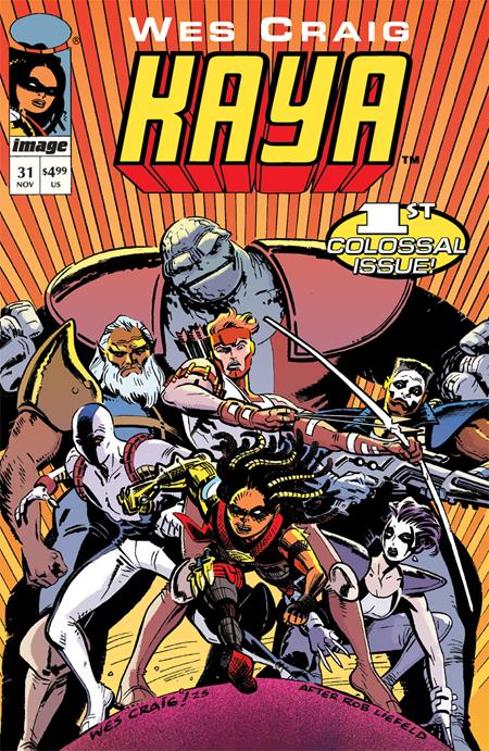 Colossal Kaya  | One Shot  B Wes Craig Youngblood Team Up Var - Comics - Image - Pop Weasel