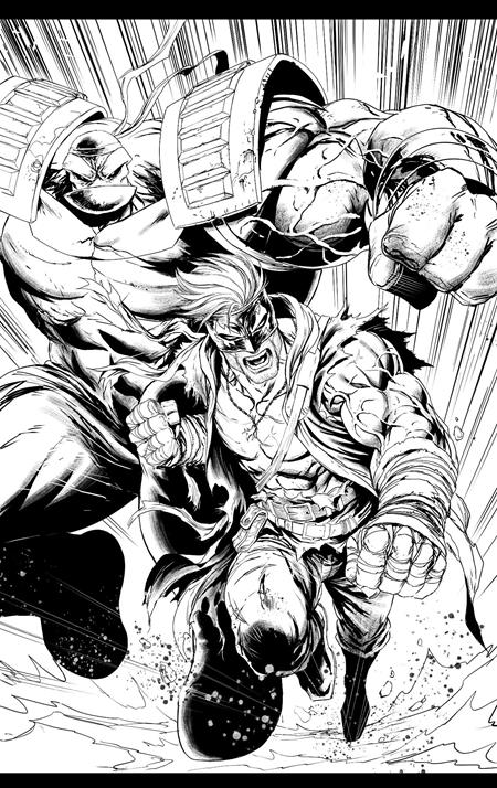 Final Boss #1  J Tyler Kirkham Youngblood Team Up B&w Virgin Var