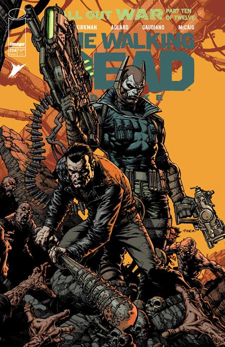Walking Dead Deluxe #124  D David Finch Youngblood Team Up Var