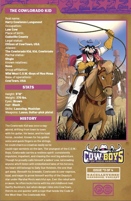 Wild West Cow-boys Of Moo Mesa