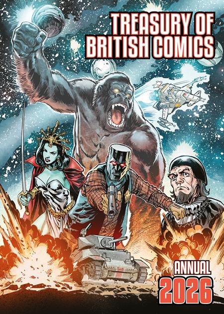 Treasury Of British Comics Annual 2026  | Hardcover Limited To 250 Copies Allocations May Occur
